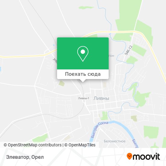 Карта Элеватор