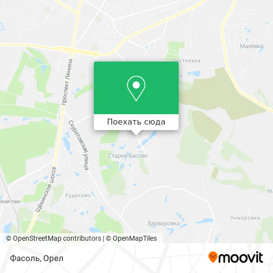 Карта Фасоль