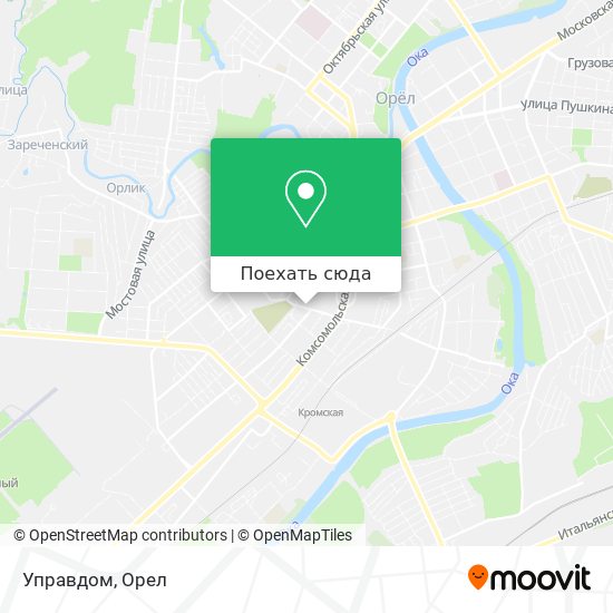 Карта Управдом