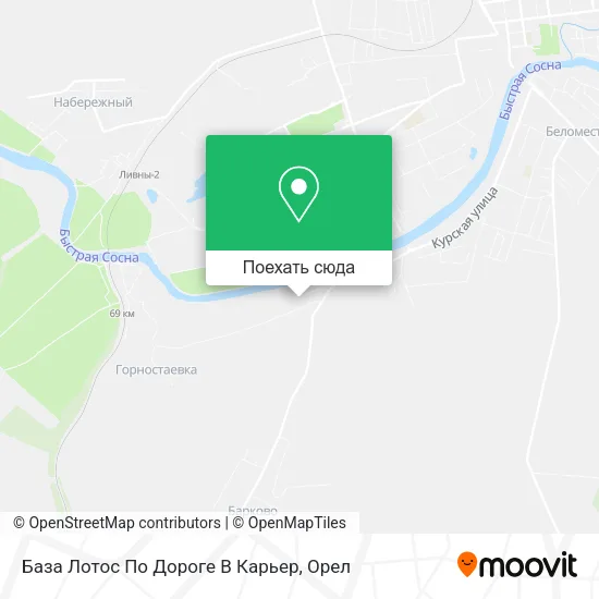 Карта База Лотос По Дороге В Карьер
