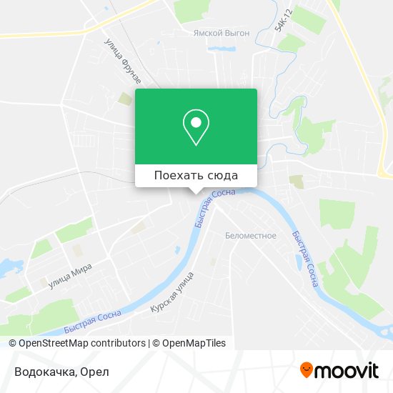 Карта Водокачка