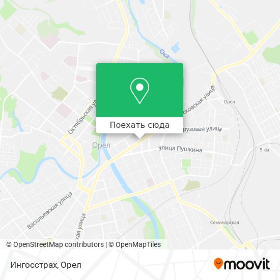 Карта Ингосстрах