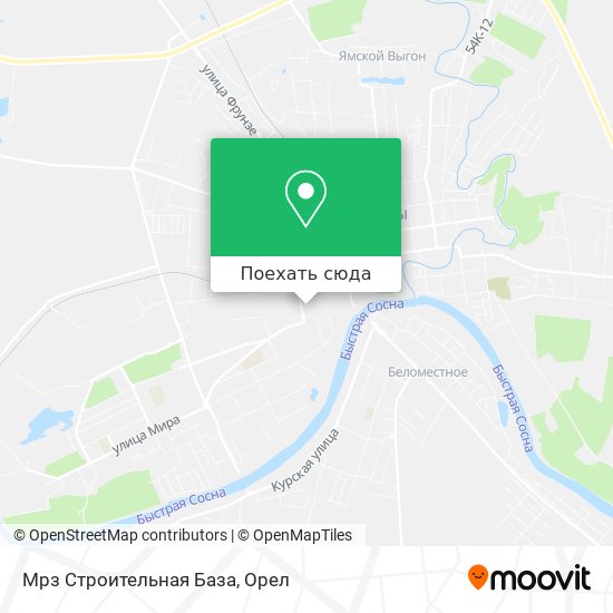 Карта Мрз Строительная База