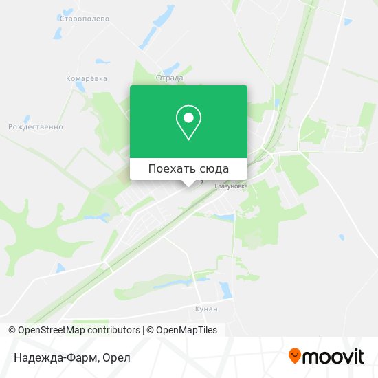 Карта Надежда-Фарм