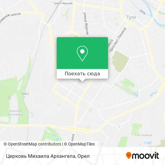 Карта Церковь Михаила Архангела