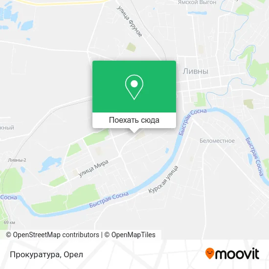 Карта Прокуратура