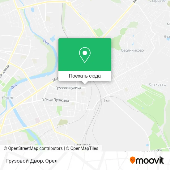 Карта Грузовой Двор