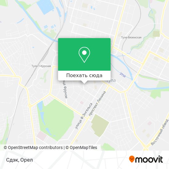 Карта Сдэк