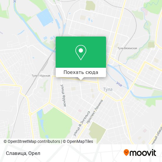 Карта Славица