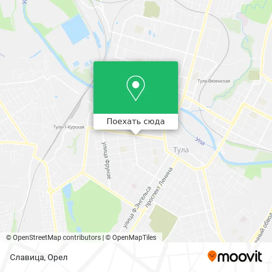 Карта Славица