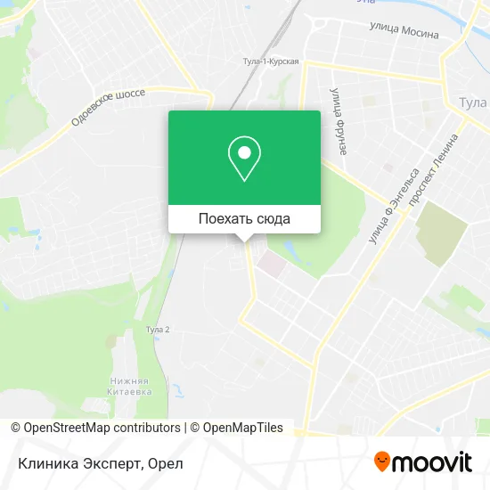 Карта Клиника Эксперт