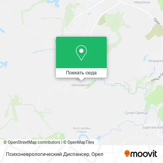 Карта Психоневрологический Диспансер