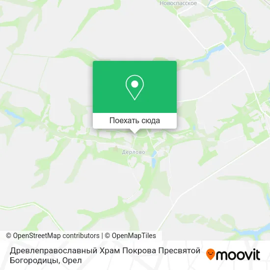 Карта Древлеправославный Храм Покрова Пресвятой Богородицы