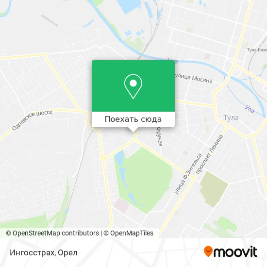 Карта Ингосстрах