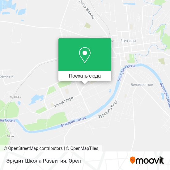 Карта Эрудит Школа Развития
