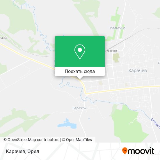 Карта Карачев