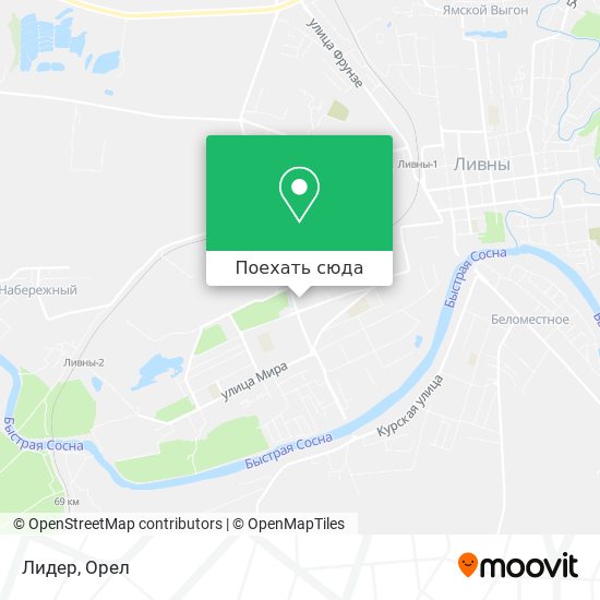 Карта Лидер