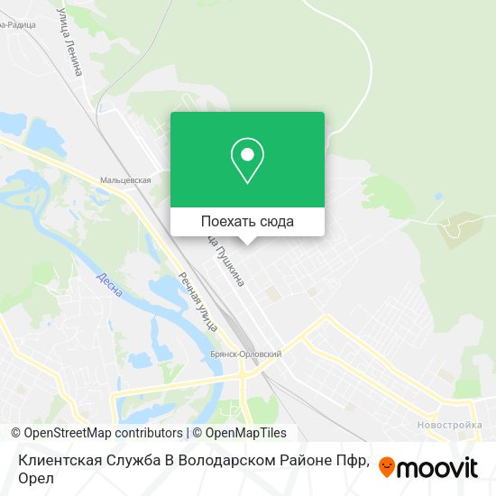 Карта Клиентская Служба В Володарском Районе Пфр