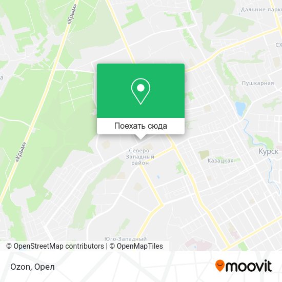 Карта Ozon