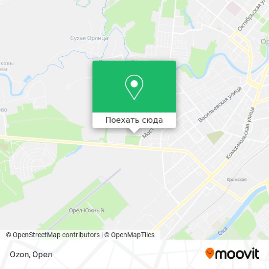 Карта Ozon