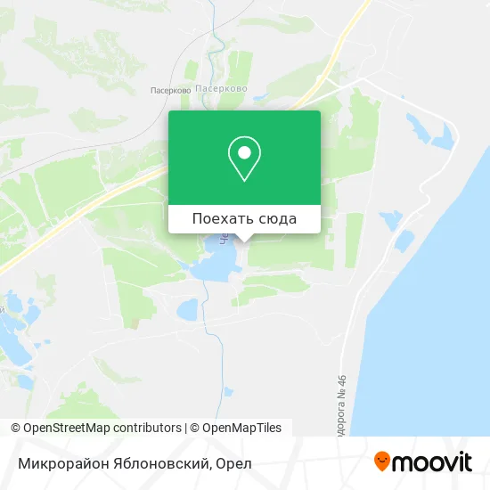Карта Микрорайон Яблоновский