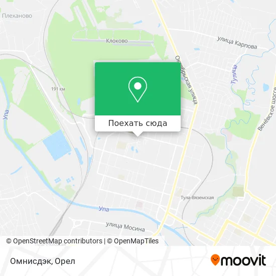 Карта Омнисдэк