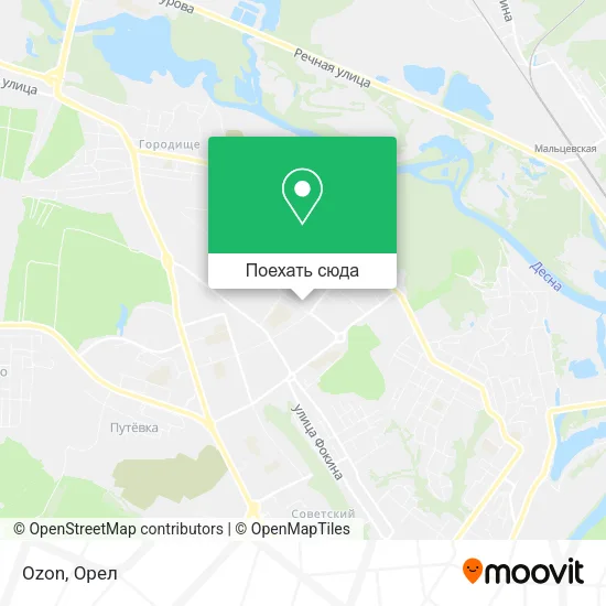 Карта Ozon