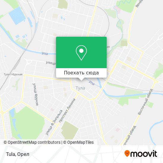 Карта Tula