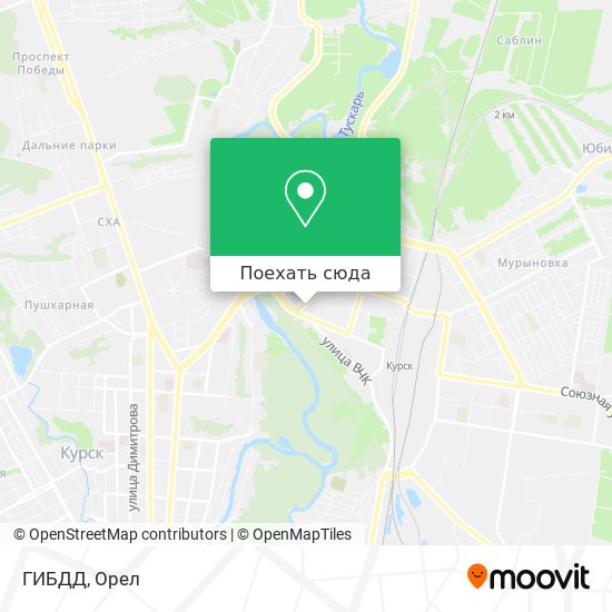 Карта ГИБДД