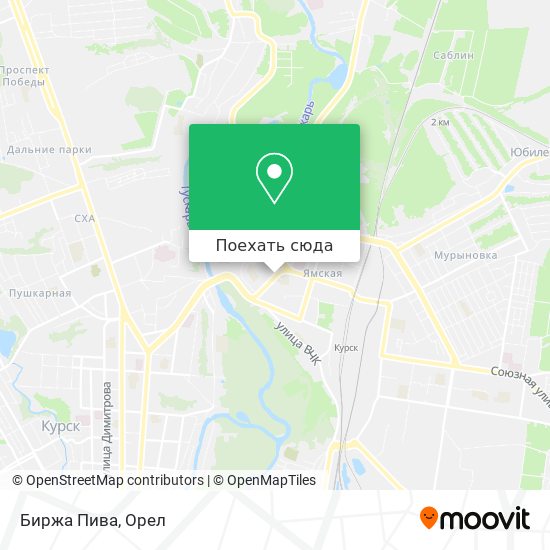 Карта Биржа Пива