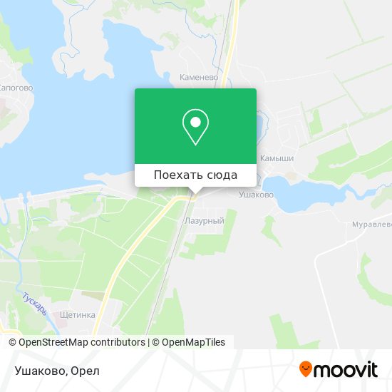 Карта Ушаково