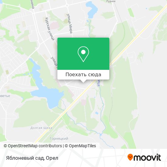 Карта Яблоневый сад