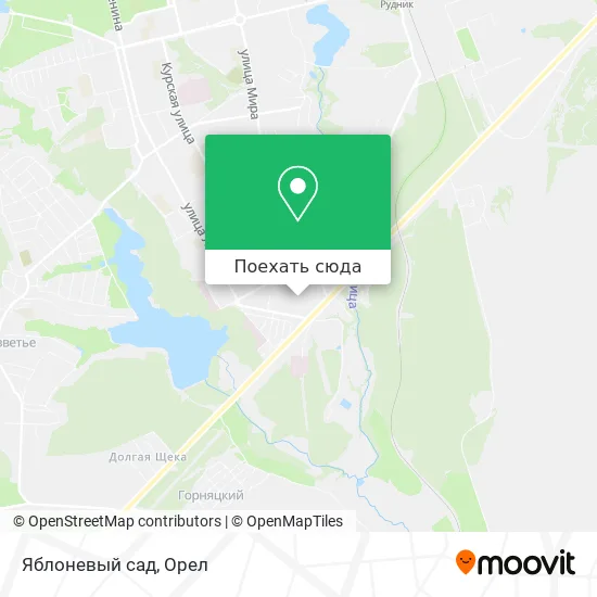 Карта Яблоневый сад