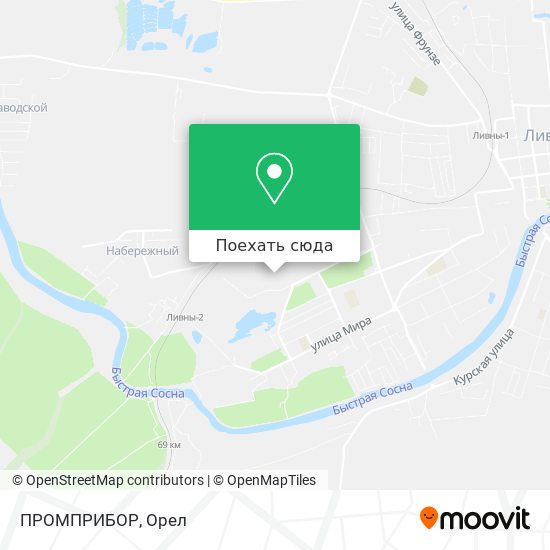 Карта ПРОМПРИБОР