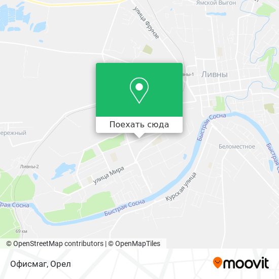 Карта Офисмаг