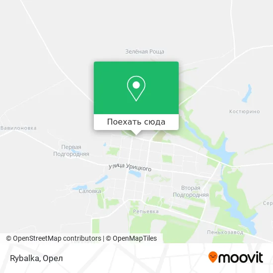 Карта Rybalka