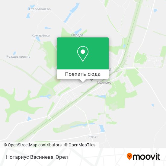 Карта Нотариус Васинева