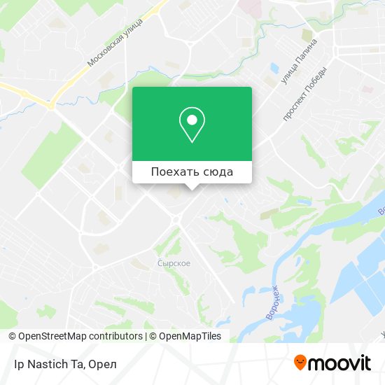 Карта Ip Nastich Ta