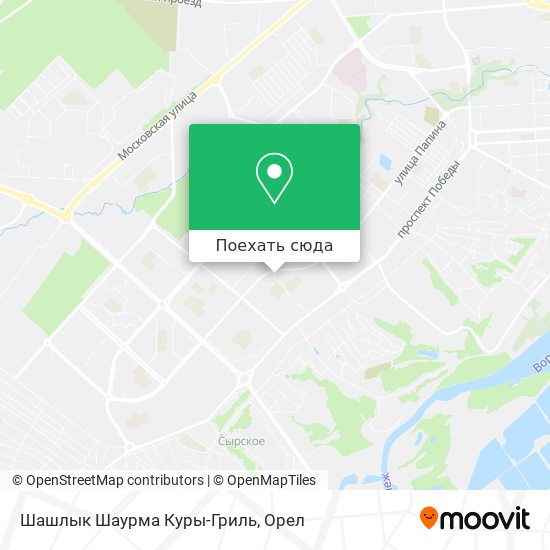 Карта Шашлык Шаурма Куры-Гриль