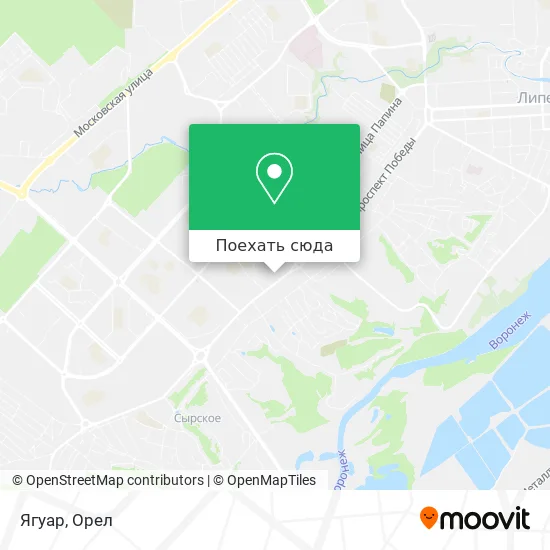 Карта Ягуар