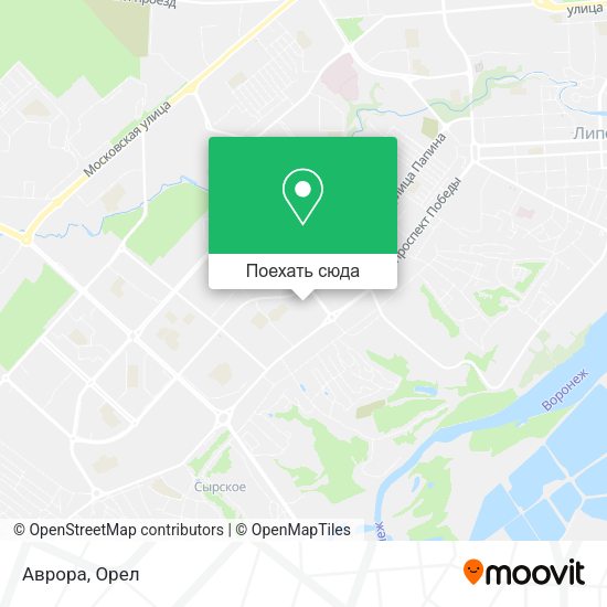 Карта Аврора