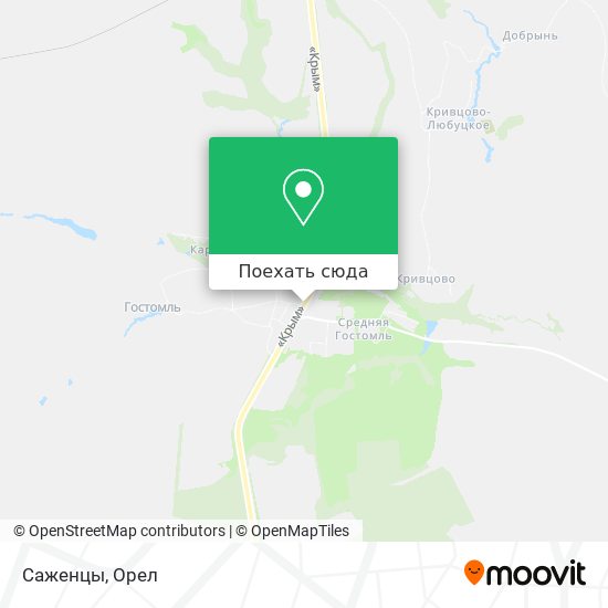 Карта Саженцы