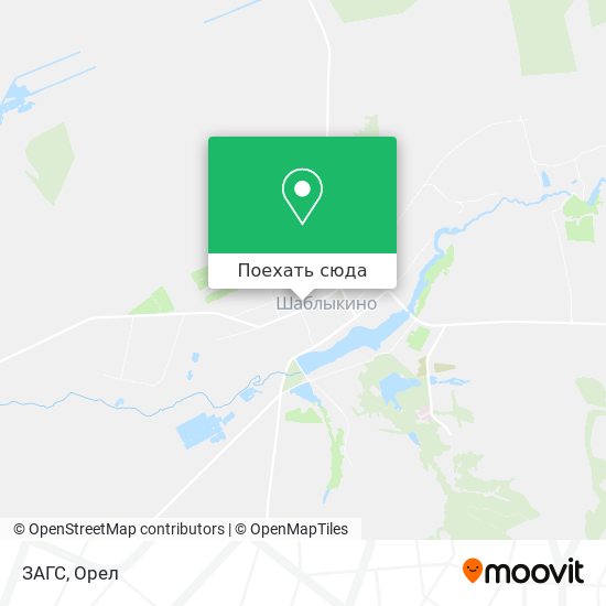 Карта ЗАГС