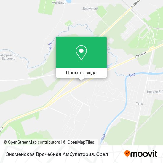 Карта Знаменская Врачебная Амбулатория