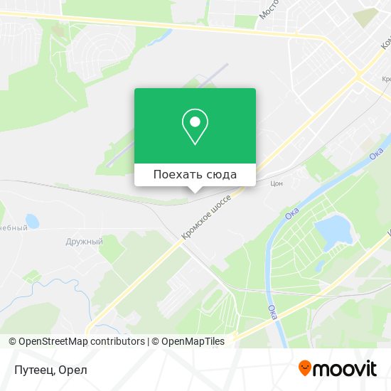 Карта Путеец