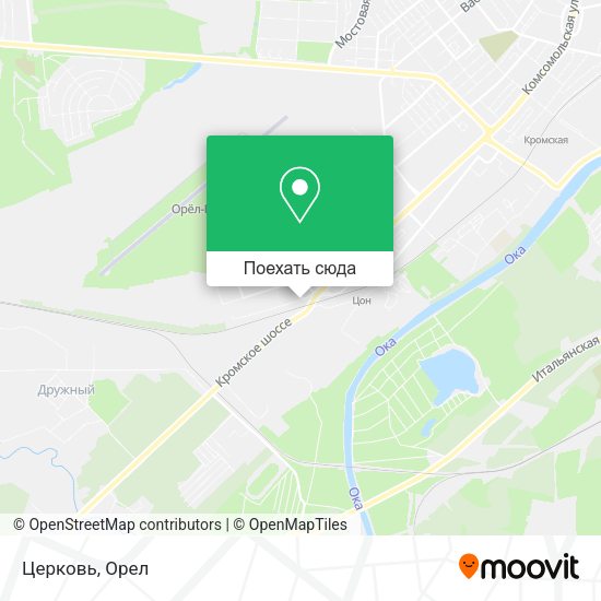 Карта Церковь