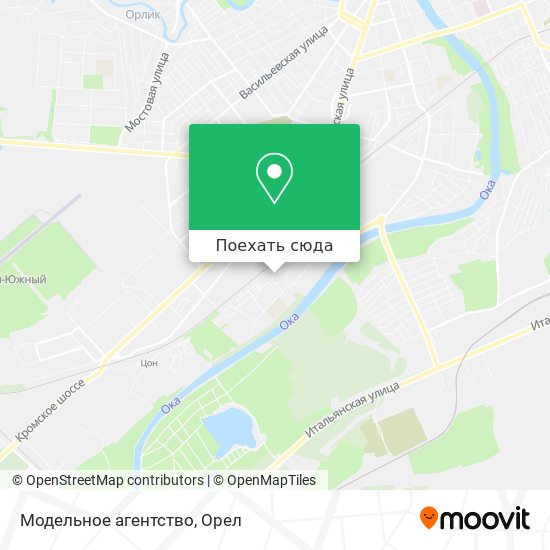 Карта Модельное агентство