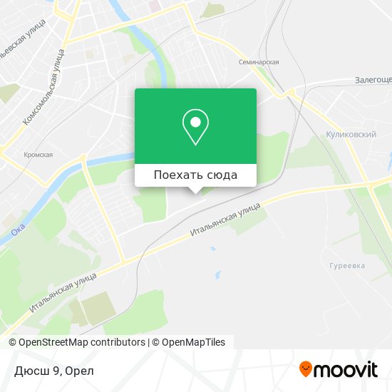 Карта Дюсш 9