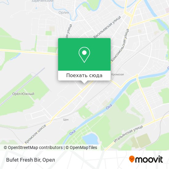 Карта Bufet Fresh Bir