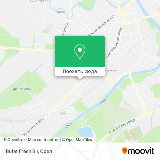 Карта Bufet Fresh Bir